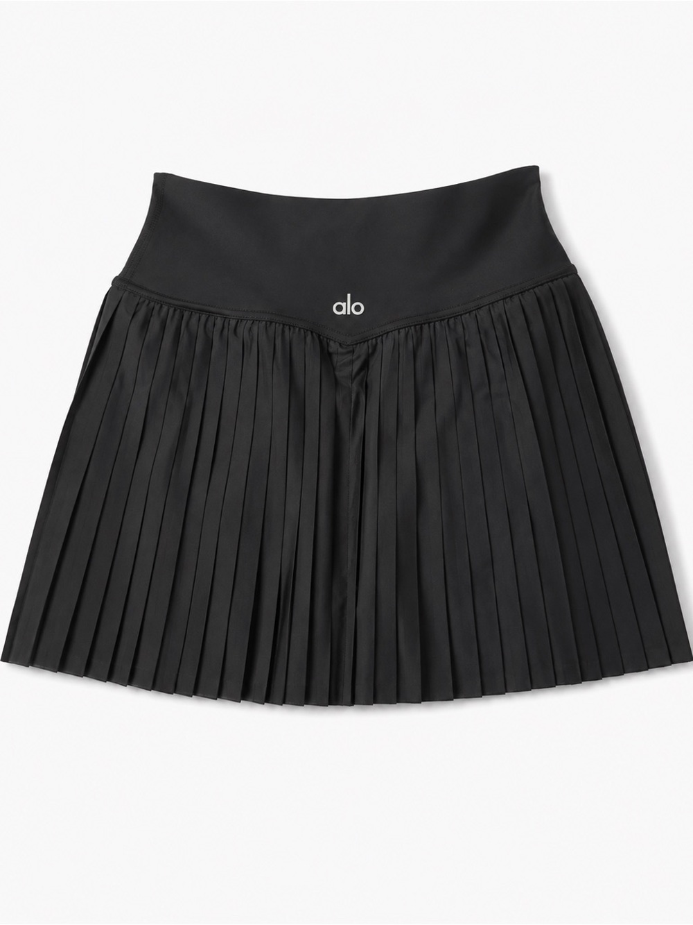 ALO Yoga Black Pleated Tennis Skort Size S NWOT
